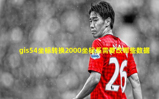 gis54坐标转换2000坐标系需要改哪些数据