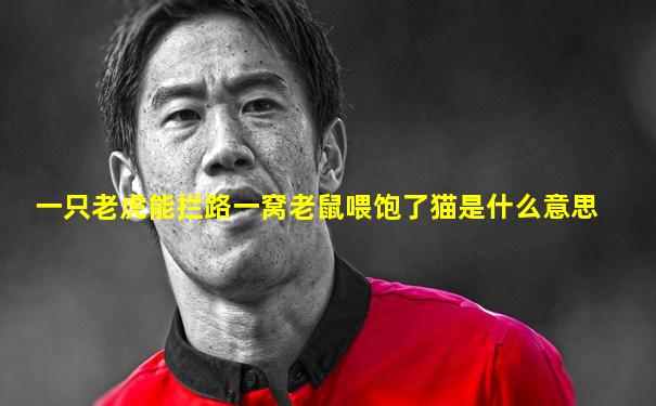一只老虎能拦路一窝老鼠喂饱了猫是什么意思