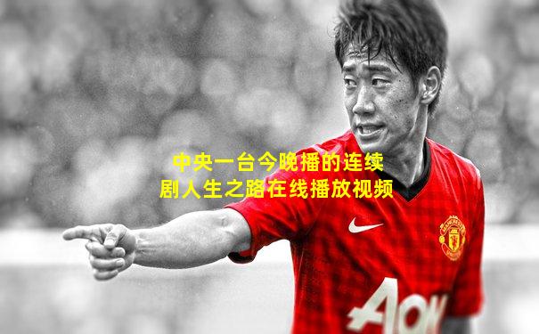 中央一台今晚播的连续剧人生之路在线播放视频