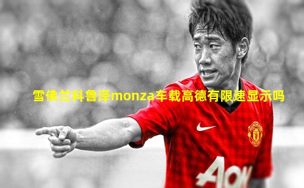 雪佛兰科鲁泽monza车载高德有限速显示吗