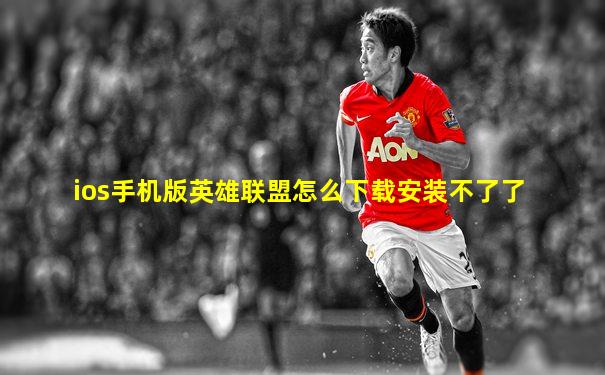 ios手机版英雄联盟怎么下载安装不了了