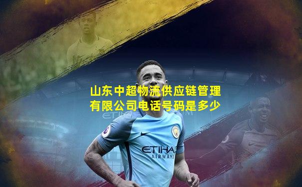 山东中超物流供应链管理有限公司电话号码是多少
