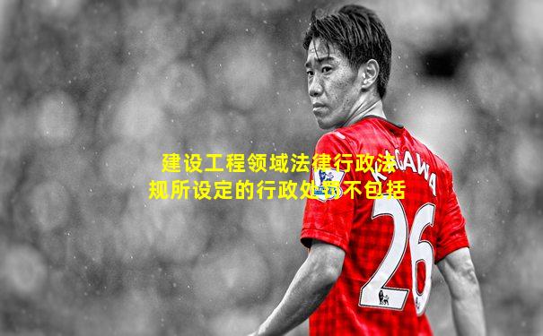 建设工程领域法律行政法规所设定的行政处罚不包括