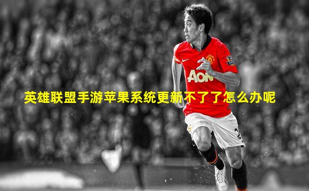 英雄联盟手游苹果系统更新不了了怎么办呢